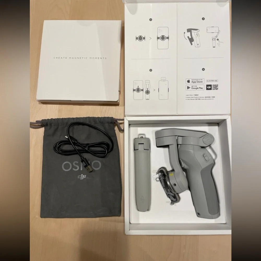 DJI OM 4 SE 3-Axis Foldable Smartphone Stabilizer Gimbal